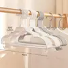 Cabides revestidos que protegem os ombros, não deformam, para uso doméstico, antiderrapantes, não marcam, para secar roupas, cabides para armazenamento de roupas no quarto