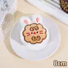 Broche de Muñeca Original del Festival de Medio Otoño, Forma de Pastel de Luna Bordado Estilo Antiguo, Decoración de Borla, Bolsa, Colgante Pequeño de Regalo Dinastía Han