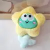 Broche de Pelúcia Flor Fofa Desenho Animado Boneca Sanrio Boneco Monstro Acessórios para Bolsa Roupa Cabelo Acessórios