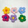 Grãos de milho arredondados cinco pétalas flor roupas chapéu cachecol broche acessórios sapatos meias bolsas acessórios faça você mesmo