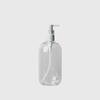Venta de fábrica en stock botella de gel antibacterial de 500 ml botella de loción botella de dispensador de presión botella de plástico de gran capacidad botella transparente
