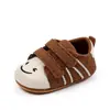 Zapatos Nuevos para Niños Pequeños Lindos con Puntos y Cara Sonriente Zapatos de Bebé Zapatos para Bebés de 0 a 1 Año Suela de Goma Antideslizante Cómodos