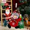 Tela navideña nueva transfronteriza pequeño colgante decoración colgante de árbol de Navidad muñeco colgante de árbol de franela decoración colgante regalo