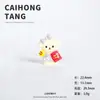 Resina Novo Desenho Animado Sanrio Cachorro Pacha Boneca DIY Criativo Joia Pingente Acessórios Material Decorações de Mesa