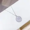 Colar de Flores Estilo Coreano Feminino Moda Zircônia Corrente Curta para Clavícula Colar Joias Femininas Fábrica Fornecimento Direto