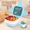 Recipiente de Armazenamento de Alimentos de Aço Inoxidável 304, Marmita Térmica de Grau Alimentício, Utensílios Domésticos para Estudantes e Trabalhadores de Escritório, Colher, Hashi, Caixa Bento