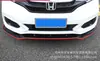 Modelos 14-20 del Nuevo Spoiler Frontal de Tres Secciones para Fit, Modelos 18 del Spoiler Frontal para Fit con Labio Frontal, Kit Pequeño de Carrocería con Patrón de Fibra de Carbono Anti-Rayaduras