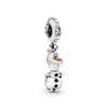 Huiyue Nuevo Frozen Xuebao Pulsera Collar Colgante Personajes de Dibujos Animados Colgante de Muñeco de Nieve