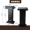 Púlpito de Fala Branco Simples de Alta Qualidade, Mesa de Palestra Moderna, Mesa de Boas-Vindas, Mesa de Recepção, Mesa do Anfitrião, Mesa de Inscrição