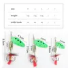 Ftk Cucharilla Giratoria Compuesta con Anzuelos Triples de Plumas para Lanzamiento a Larga Distancia, Adecuada para Lubina y Pez de Boca Ancha, Transfronterizo