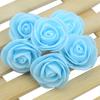 Cabeza de flor rosa de espuma de 3.5 cm flor rosa de espuma flor falsa arco de boda con flor accesorios de decoración de caja de dulces