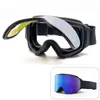 Óculos de Esqui com Lente Magnética de Troca Rápida Flip-Up Camada Dupla Anti-Embaçante Pode Usar Óculos de Grau por Dentro Compatível com Capacete Óculos de Neve