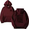 Sudadera con Capucha Estampada Natanael Cano Amor Tumbado de Talla Europea Transfronteriza con Dobladillo Acanalado Suelto