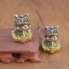 Directo de fábrica: Adornos de latón con la serpiente del zodiaco chino, un artículo de feng shui para atraer la riqueza, decoraciones hechas a medida para el hogar y la sala de estar