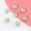 Estrela Fofa Estrela de Cinco Pontas DIY Corrente para Celular com Contas Decoração de Joia Furo Reto Contas Soltas Coloridas Acessórios Versáteis Atacado