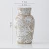 Jarrón de Cerámica Estilo Shumen Wabi-Sabi Retro Cerámica Jarrón para Flores Secas Decorativo de Alta Gama Flores Hidropónicas Adornos para Arreglos Florales para Sala de Estar