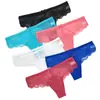 Comercio exterior sexy encaje tanga de mujer comercio electrónico transfronterizo AliExpress piel de camarón suministro T-back en stock al por mayor