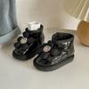 Botas de Nieve para Bebé, Botas de Terciopelo de Invierno para Bebé, Zapatos para Niñas, Botas de Algodón para Niños, Zapatos de Algodón Antideslizantes para Niños