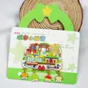 Serie de GuangdongChaozhou y Guangdong Oriental Encanto Antiguo Ciudad de Chinos de Ultramar Magnéticos para Refrigerador Souvenirs Turísticos Culturales y Creativos Pegatinas Magnéticas