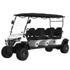 Carro de Golf de 6 Plazas Campamento Playa Todoterreno Exportación Transfronteriza Comercio Exterior Hotel Resort Recepción Coche Turístico Fábrica