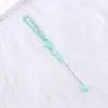 Llavero de Cadena de Cuentas Mini DIY Creativo Personalizado Cadena para Bolso Llavero Color Caramelo Llavero de Metal