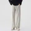 Roupas Masculinas Fengshe / Nova Coleção Primavera e Outono 2026 Jeans 100% Algodão Masculino Tendência Estilo Americano Calças Largas Retas