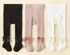 Medias Dulces para Niñas Más Vendidas de Amazon para Primavera y Otoño Leggings con Moño para Bebé Medias de Punto Transpirables