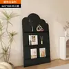 Estantería Minimalista Nórdica Ins de Pie Estante de Pared para Exhibir Libros y Periódicos Estante de Almacenamiento para Revistas Libros Ilustrados Revistas de Celebridades de Internet Vintage