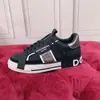 D Brand Verão em Estoque Cano Alto Sola Plana Sgs Cano Baixo Color Block Lona Vulcanizada Sapatos de Couro Preto Sapatos de Lona