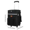 Bolsa Térmica Grande de 34L para Piquenique, Cooler de Carro, Bolsa de Gelo Estilo Carrinho para Uso Externo em Piqueniques, Acampamentos e Passeios