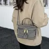 Bolso Pequeño de Alta Gama con Patrón de Cocodrilo para Mujer 2026 Nuevo Bolso Cruzado Versátil Bolso de Mano Super Popular Exquisito Bolso Cuadrado Pequeño