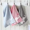 Algodón de gasa para niños, toalla de dibujos animados de elefante, jacquard, toalla pequeña para niños, al por mayor en stock, se puede hacer logo