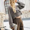 Jaqueta Blazer Curta Pequena Feminina Moda ins Tendência Primavera e Outono Novo Europeu e Americano Slim Fit Blazer de Manga Longa
