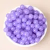 Ágata natural calcedonia cuentas sueltas pulsera multicolor cuentas redondas pulsera de cuentas hecha a mano DIY accesorios cuentas de energía