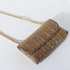 Bolsa de Ombro Feminina Estilo Europeu e Americano, Bolsa de Festa, Bolsa de Vestido Exquisita e Elegante, Bolsa Clutch com Tampa Flip-Top, Bolsa de Festa, Transfronteiriça