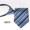 Gravata Jacquard Formal Profissional para Terno de Negócios Formal Masculino Gravata Formal de Negócios Gravata Preguiçosa com Zíper Masculina