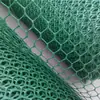 Malha Plástica Plana Malha de Aquicultura Frango Pato Gato Polietileno Tapete Plástico Verde Malha de Ar Condicionado Geotêxtil