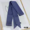 200cm * 5cm Europeo y Americano Monocromo Color Sólido Hecho a Mano Cinta Alargada Bolsa de Atar Bufanda Pequeña Profesional Bufanda Bufanda Bufanda