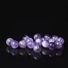 Acessórios de Contas Soltas de Ametista e Calcedônia Verde Roxa Multi-Estilo DIY para Pulseiras e Colares Multi-Pedras Contas Espaçadoras Acessórios para Homens e Mulheres