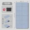 Tapete de Yoga Plegable Portátil Engrosado para Hombre Tapete de Fitness Ensanchado y Grande para Hogar Antideslizante Tapete para Hora del Almuerzo