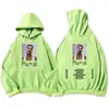 Rielles B Gira Mundial 2025 Sudadera con Capucha Estrella Nueva Manga Larga Invierno para Hombre/Mujer Sudadera con Capucha Moda Hip-Hop