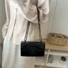 Bolsas de Luxo para Mulheres 2026 Nova Moda Primavera Tendência Bolsa de Ombro Retrô Versátil Corrente Crossbody Pequena Quadrada