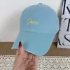 Boné de Baseball Macio com Bordado de Letra Simples para Mulheres, Boné Casual Estilo Coreano para Afinar o Rosto para Homens, Chapéu de Sol Versátil para Primavera e Verão