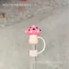 Tapón de Silicona Creativo Personalizado para Popote de Halloween Cubierta Antipolvo para Popote de Vasos de Hielo de 10mm