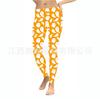 Leggings de primavera y otoño 2022 para mujer, pantalones de yoga con estampado digital 3D creativos de Halloween, leggings de una pieza