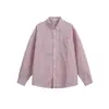 Yidao Vintage 2026 Otoño Nuevo Estilo Japonés Simple Texturizado Plisado Cuadros Pequeños Holgada Casual Manga Larga Camisa