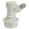Barril de Cerveza Artesanal Cabeza de Espiga Rosca Cabeza Rosca Cabeza de Espiga Conector Rápido para Gas y Líquido Dispensador de Barril de Cerveza para Elaboración Casera