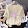 Camiseta de Manga Corta para Niñas Estudiantes de Primaria 2026 Estilo Nuevo Verano Casual Top de Algodón para Niñas Mayores Ropa para Niñas