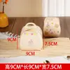 Caja Portátil para Pastel de Mousse y Repostería, Caja de Empaque para Rollo de Pastel Triangular, Postre Horneado Engrosado