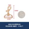 Accesorios para bolsos, hebilla de gancho, hebilla universal, hebilla de langosta, gancho para bolso, hebilla de cadena, hebilla giratoria, hardware DIY, colgante de equipaje
